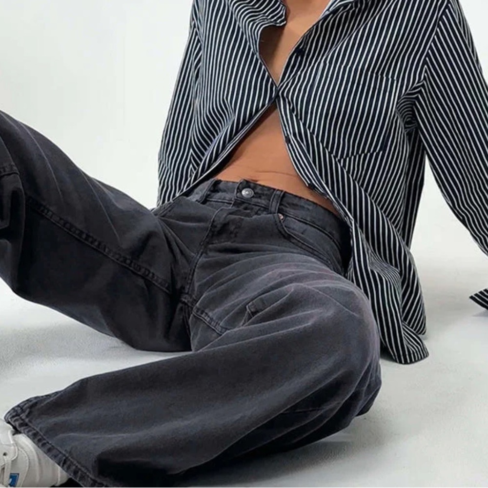 Motel Rocks Denim / motel rocks low rise denim / black jeans / low rise jeans